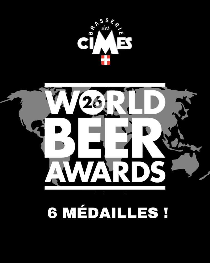 la brasserie des cimes remporte 6 médailles pour les world beer awards 2026